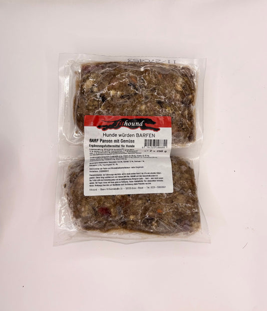 BARF Pansen mit Gemüse 2 x 250 g