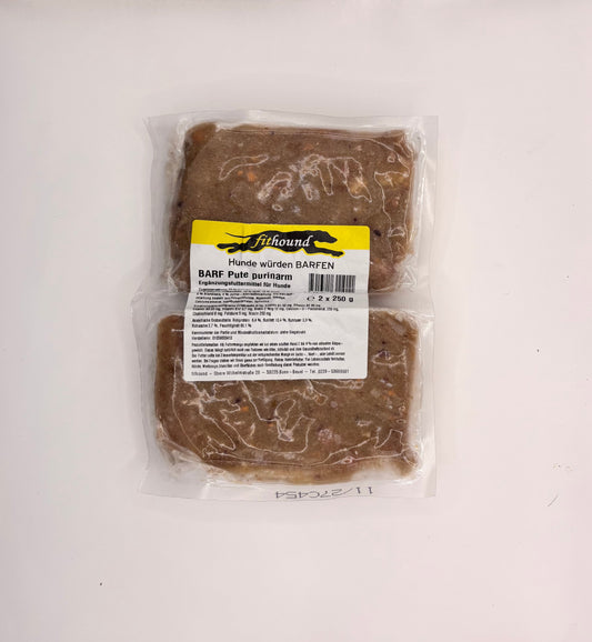 BARF Pute purinarm 2 x 250g