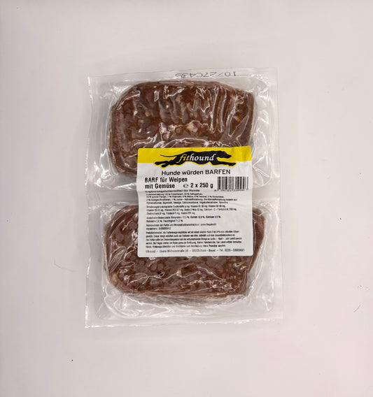 BARF für Welpen 2 x 250 g