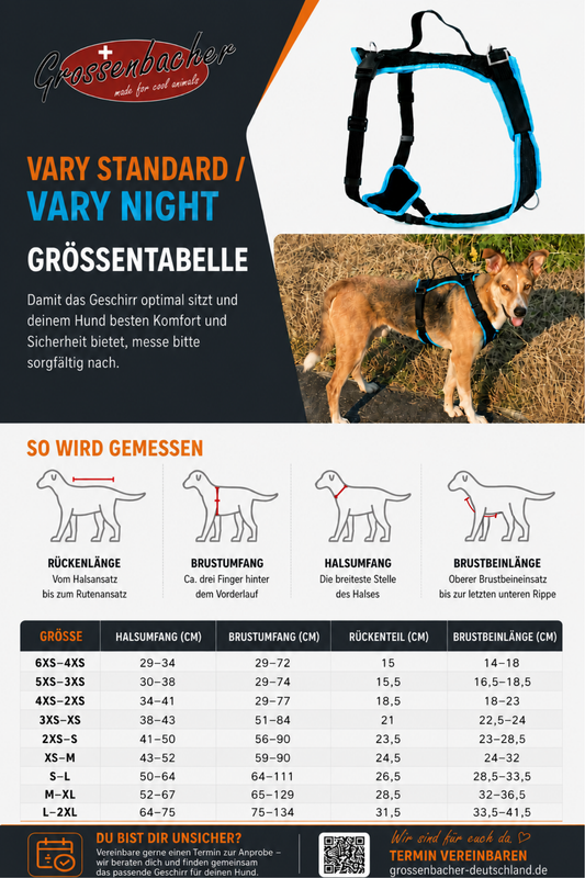 VARY Night - Standard OHNE Brustring