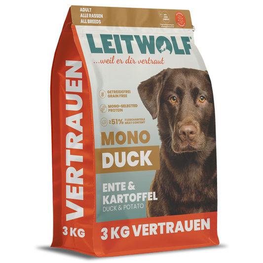 Leitwolf Selected Ente mit Kartoffeln
