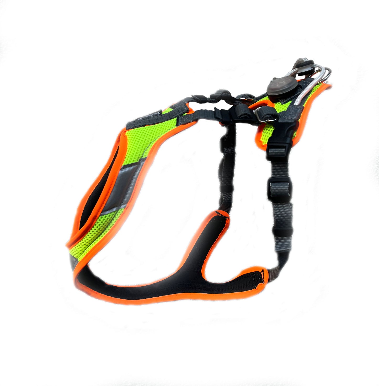 Mantrailgeschirr mit LED & Laufrolle - Sonderposten