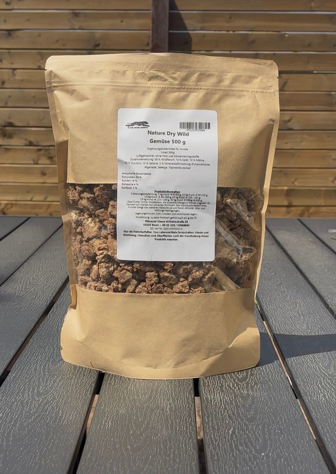 NATURE DRY Wild +Gemüse, getrocknet 500 g