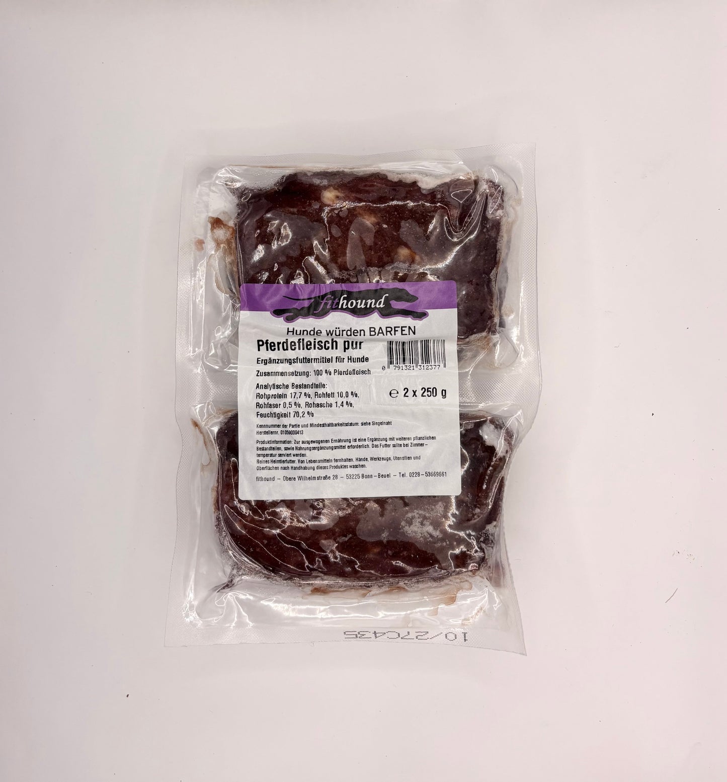 Pferd Pur 2 x 250 g