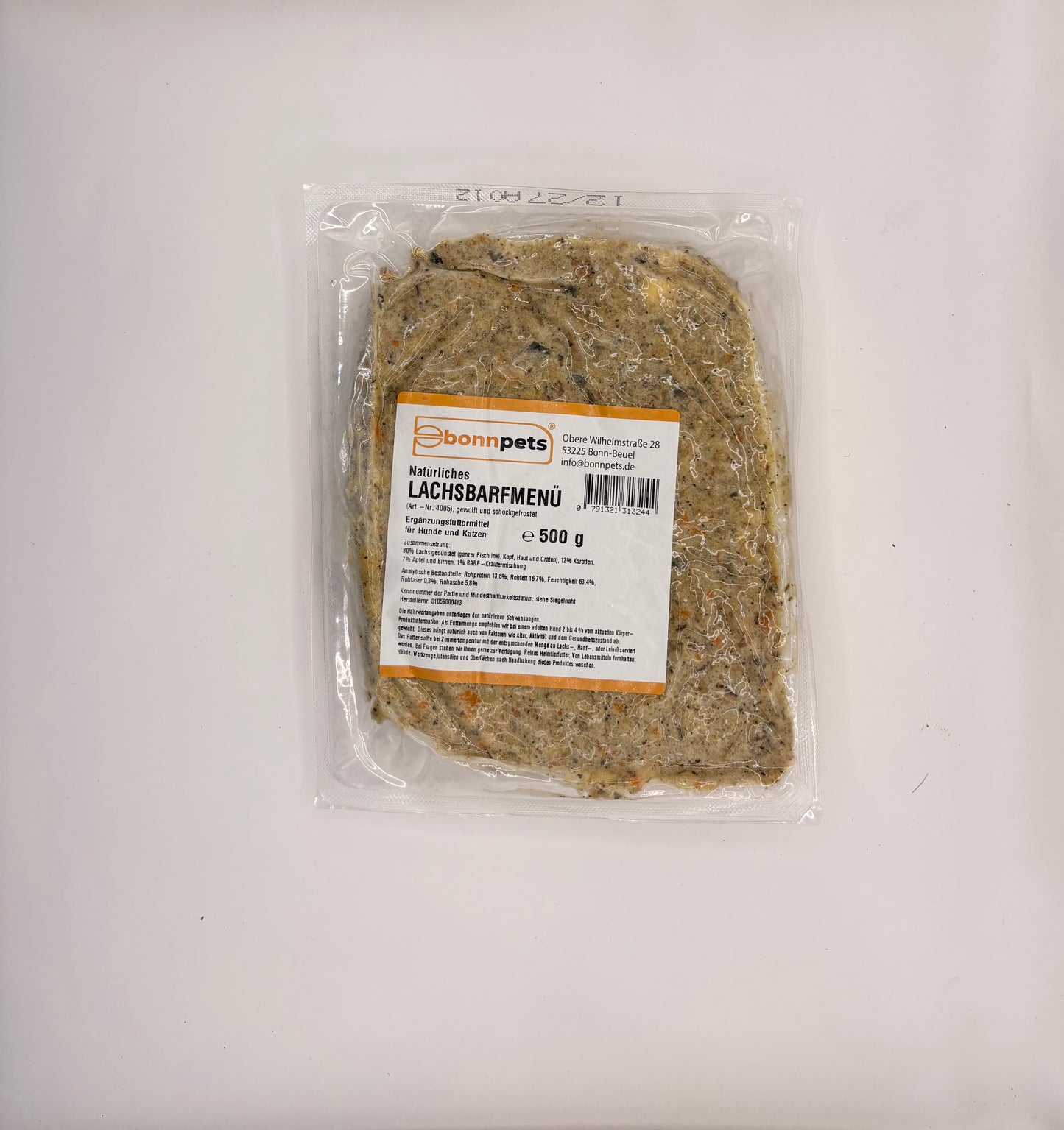 NUR ONLINE! Natürliches Lachsbarfmenü bonnpets 500 g