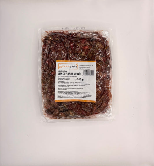 NUR ONLINE! Natürliches Rinderbarfmenü bonnpets 500 g