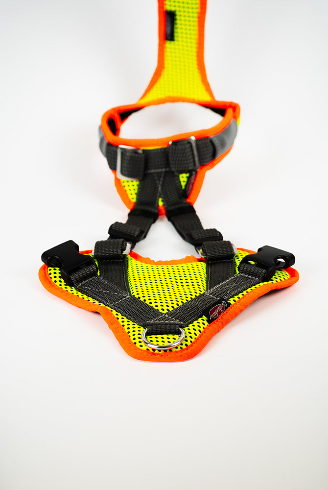 VARY Mantrailing V Geschirr mit LED (verstellbar) optional mit Laufrolle