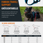 Dog's FunRun - Travel Support + Brustring
