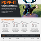 Welpengeschirr Popp-It + Brustring