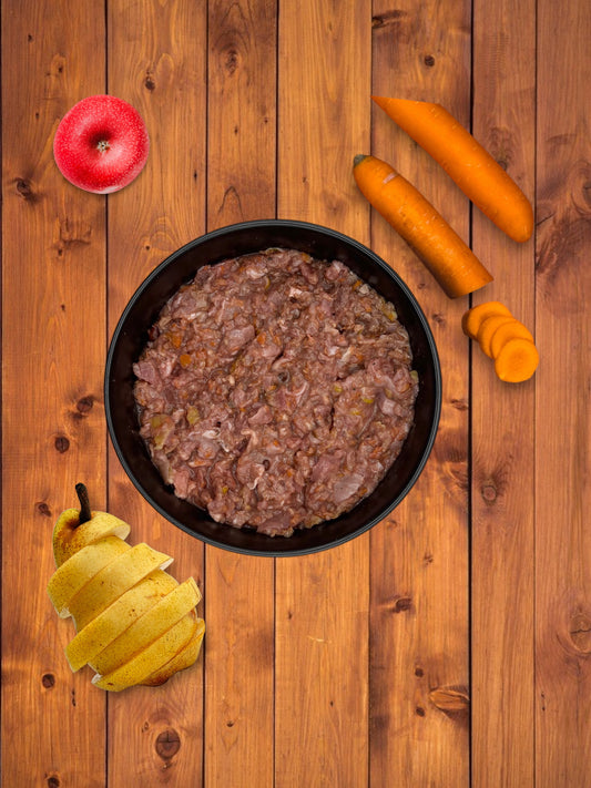 NUR ONLINE! Natürliches Hühnerbarfmenü bonnpets 500g