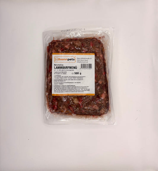 NUR ONLINE! Natürliches Lammbarfmenü bonnpets 500 g