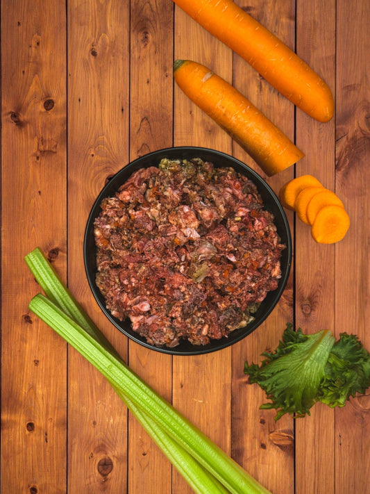 BARF Rind mit Gemüse 2 x 250 g