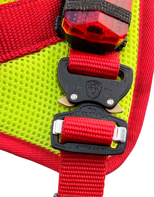 Mantrailgeschirr ( nur bei 2XS mit Patch, Cobraverschlüssen und roter LED) & runde LED -  Sonderposten